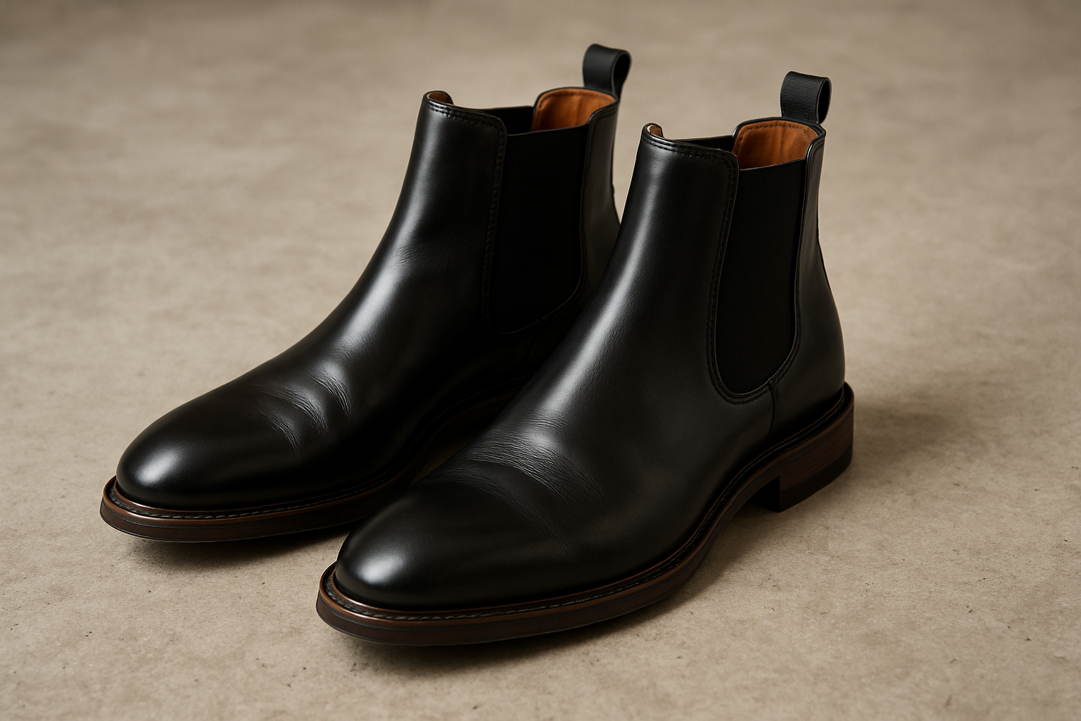 Classic Leather Chelsea Boots