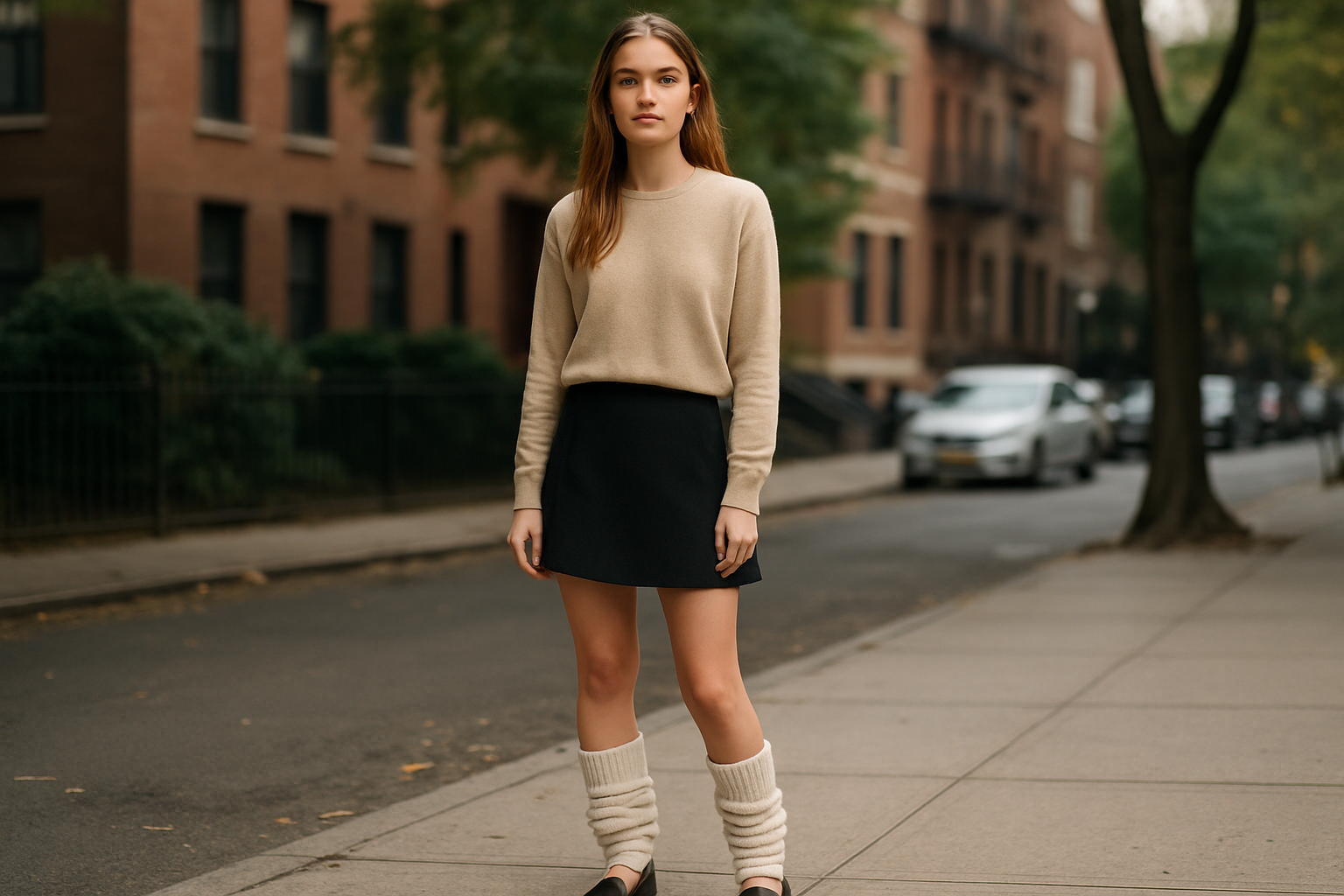 Mastering leg warmer styling begins with comprehending proportional harmony