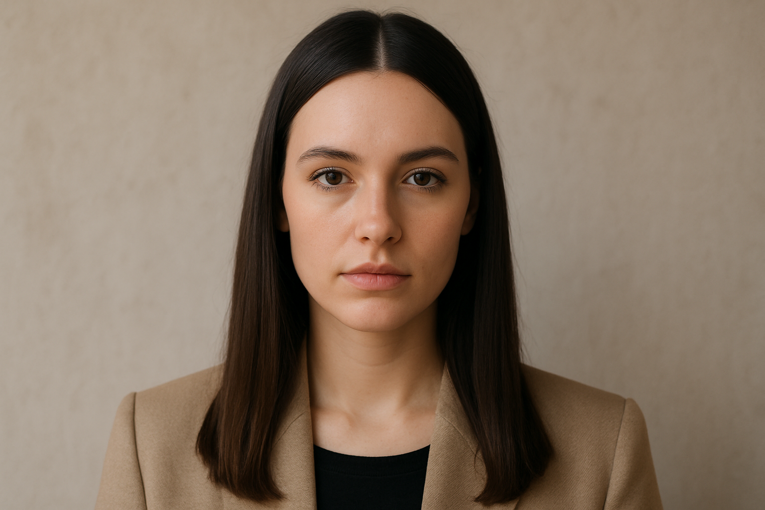 Middle Parts Remain Fashion-Forward