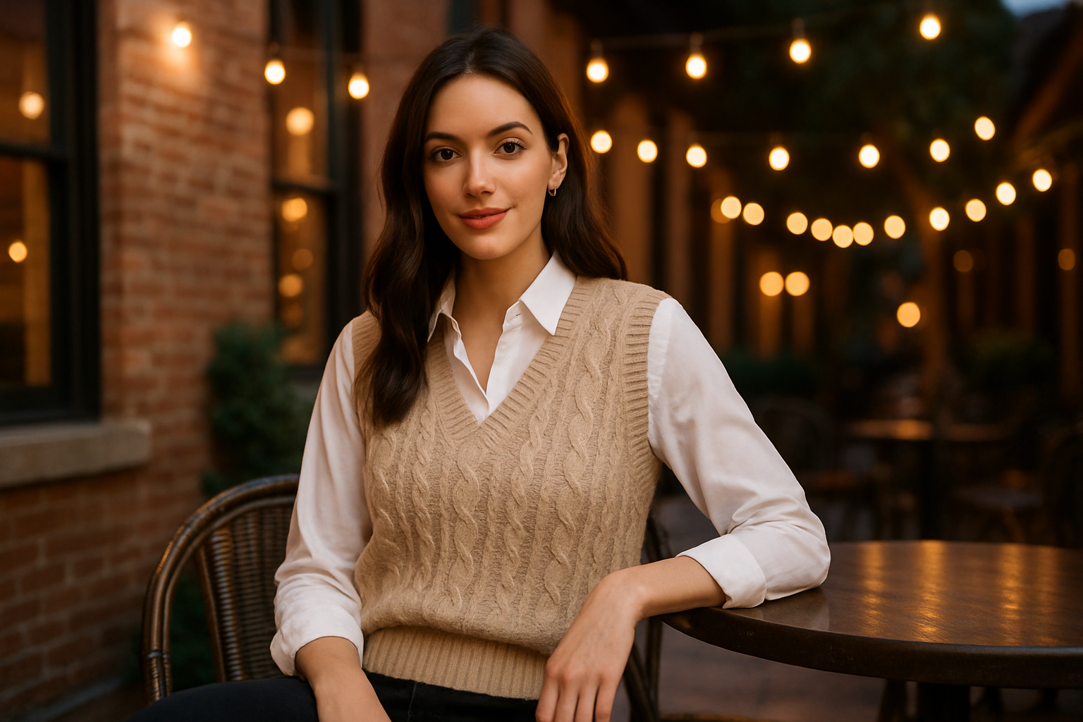 Sweater Vest Styles Every Woman date night