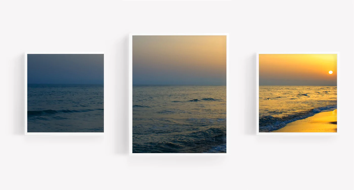 Framed Sunset Design Prints