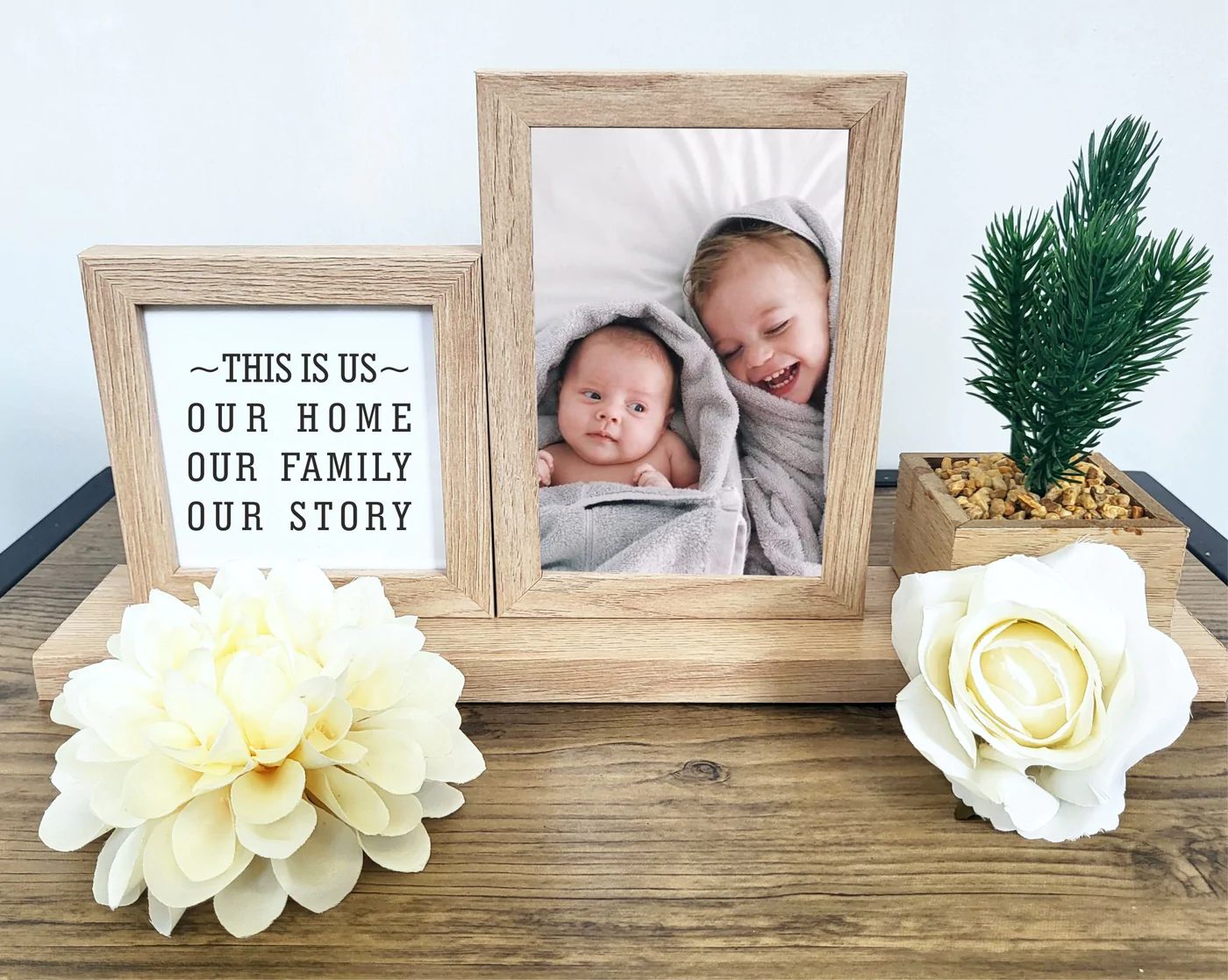 Boho Design Photo Frame Ornament