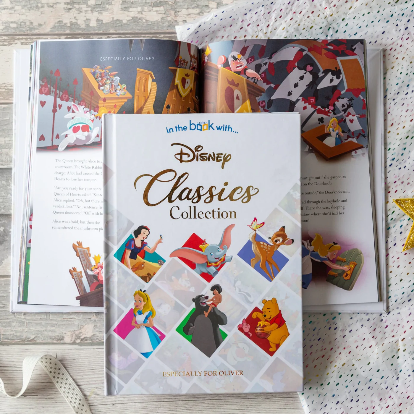 A personalised collection of six of the most beloved Disney Classics of all time.