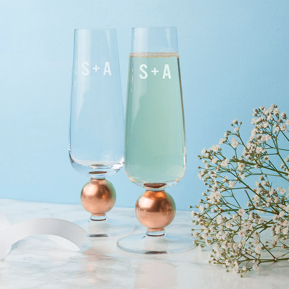 Champagne glasses
