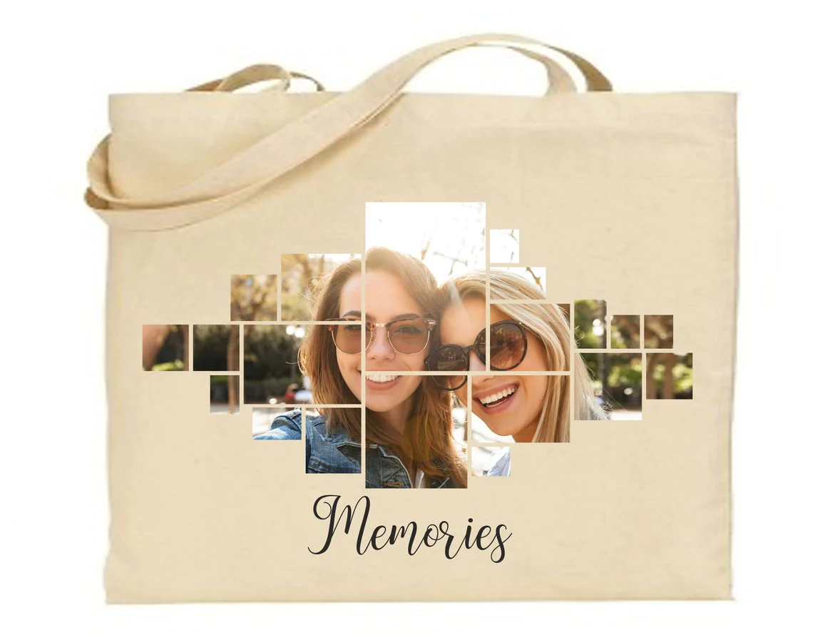Personalised Tote Photo Bag