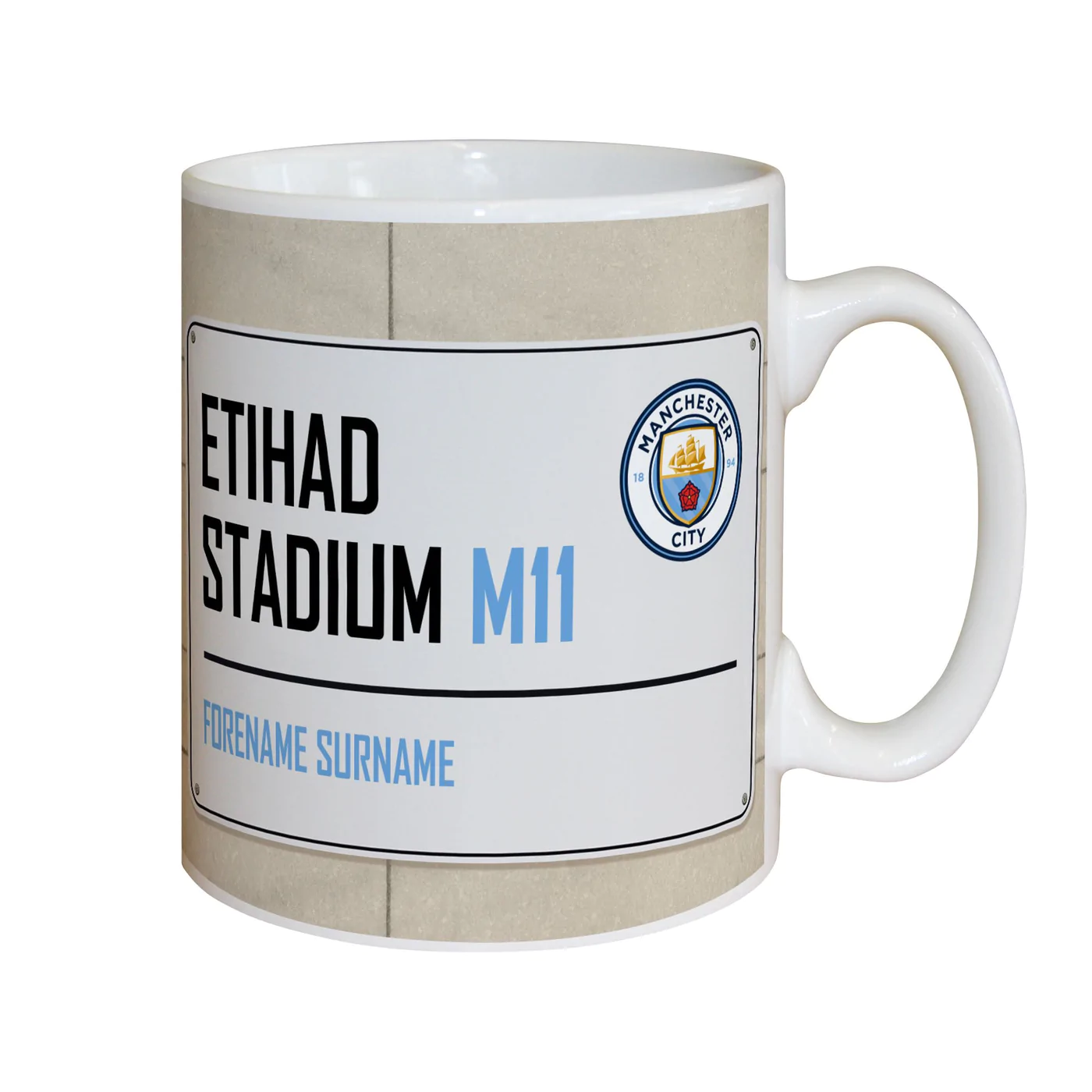 Personalised Football Club Mug