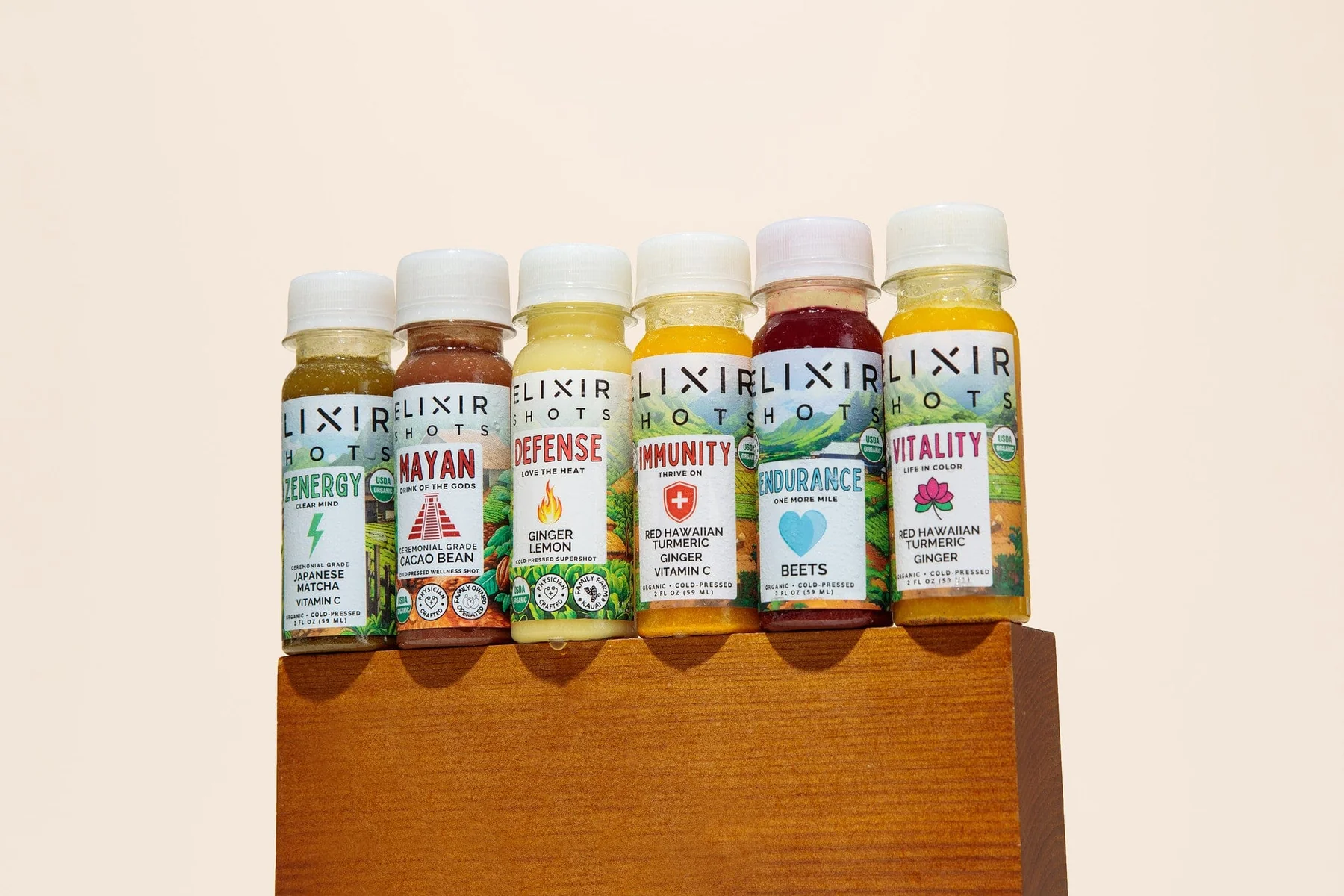 Elixir Shots | Cold-pressed Organic Wellness Shots