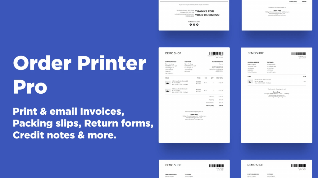 Order printer pro